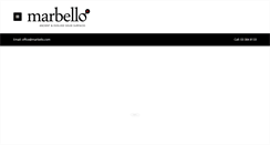 Desktop Screenshot of marbello.com